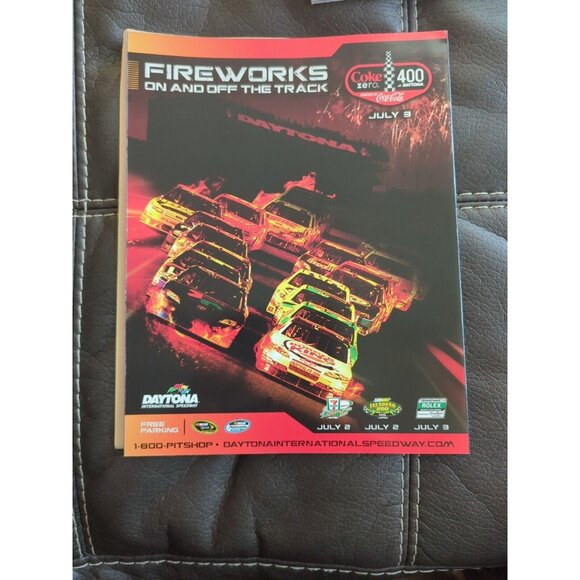 2010 Daytona 500 and Speedweeks Nascar Program 52nd Annual Race 2 Coupons MRN - Picture 5 of 6